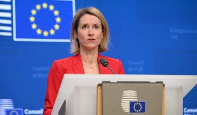Kallas: BE duhet të krijojë sanksione të reja ndaj Rusisë