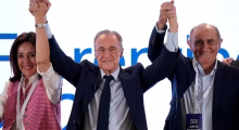 Perez fiton garën presidenciale te Real Madridi