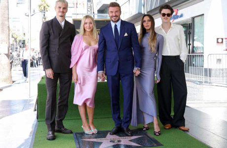David Beckham nderohet me yll në “Hollywood Walk of Fame”