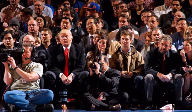 Trump në përkahje të Knicks