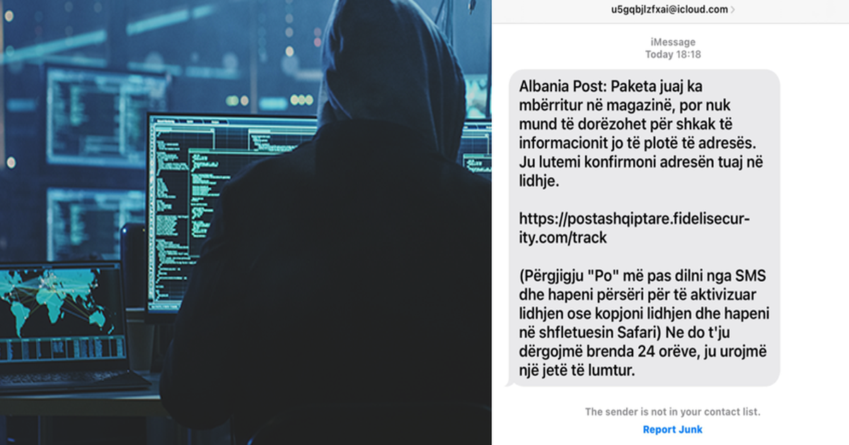 AKSK zbulon valë sulmesh  smishing  ndaj qytetarëve