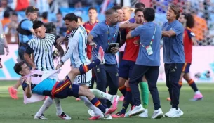 FIFA nis hetim ndaj Argjentinës pas përleshjeve në fund të finales së Botërorit