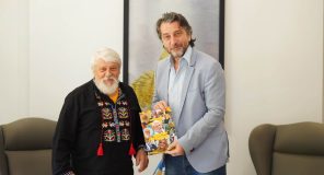 Përparim Rama takohet me shkrimtarin ukrainas Volodymyr Martynov