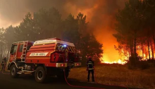 Zjarret shkrumbojnë jugperëndimin e Francës, evakuohen mijëra banorë