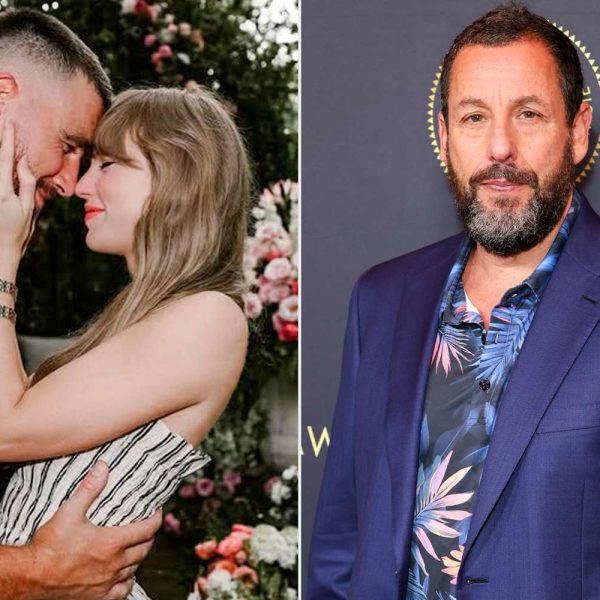 Adam Sandler udhëhoqi ceremoninë e martesës së Taylor Swift dhe Travis Kelce