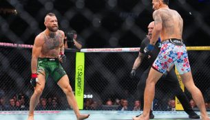 Max Holloway mposht Conor McGregorin me TKO