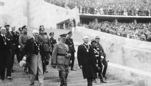 Hapja e Lojërave Olimpike nga Hitleri