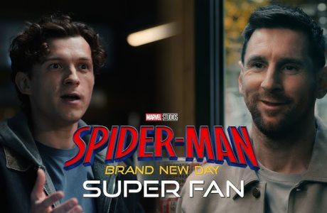 Lionel Messi shfaqet në reklamën e filmit të ri “Spider-Man” përkrah Tom Holland