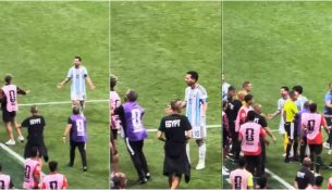 Pamje të pa transmetuara – Momenti kur Messi përplaset me stafin e Egjiptit