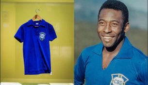 Fanella ikonike e Peles shitet në ankand, por nuk e thyen rekordin e Maradonës