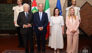 Begaj në hapjen e “Taranto 2026”, takime me Mattarella dhe Meloni