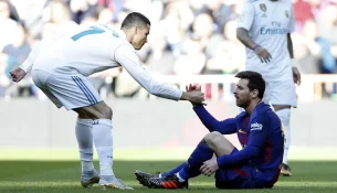 Ronaldo mbështet Messin pas vdekjes së babait të argjentinasit