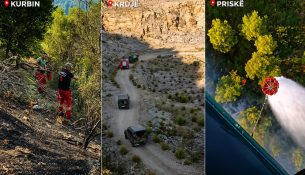 18 vatra zjarri në 12 orë, operacion masiv në Krujë