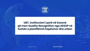 UBT, institucioni i parë në Kosovë që merr Quality Recognition nga AESOP në fushën e planifikimit hapësinor dhe urban