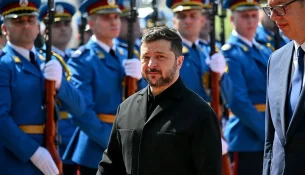 Basti i Zelenskyt në Beograd