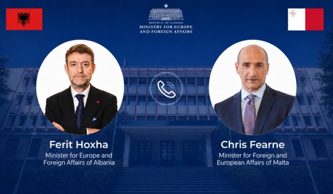Hoxha: Malta mbështet integrimin evropian të Shqipërisë