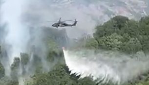 Zjarret në disa zona, Forcat e Armatosura vijojnë operacionet në terren