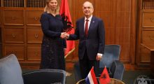Begaj pret ambasadoren e re të Holandës, fokus te integrimi i Shqipërisë në BE