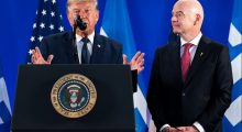Infantino kërkon mbështetjen e Trump, por ai nuk i hap as telefonin