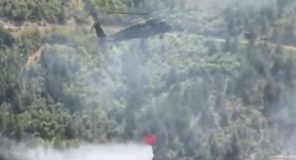 Forcat e Armatosura vijojnë operacionin për izolimin e zjarreve në Pukë dhe Dajt