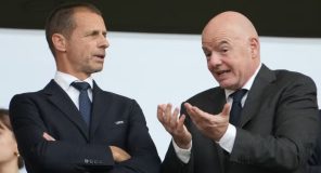 Përplasje e re me Infantinon, UEFA kërkon miliarda nga FIFA