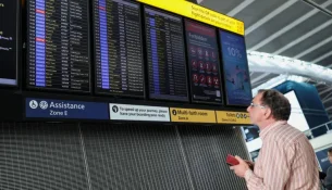 Kaos në aeroportet britanike, anulohen qindra fluturime për shkak të një defekti në kontrollin ajror