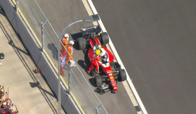 Hamilton përplaset në Madrid dhe injoron urdhrat e Ferrarit