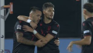 Shqipëria shënon edhe golin e tretë ndaj San Marinos