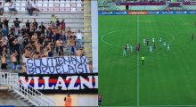 E pazakontë në Shkodër: Gjyqtari ndërpret Vllaznia–Partizani për një parullë solidariteti