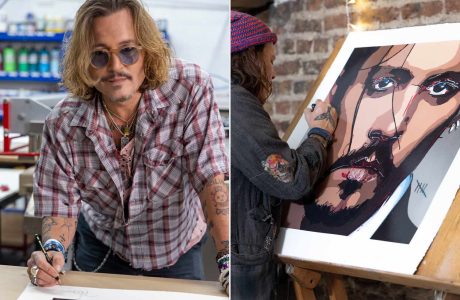 Johnny Depp sjell ekspozitën e tij të parë në Kinë