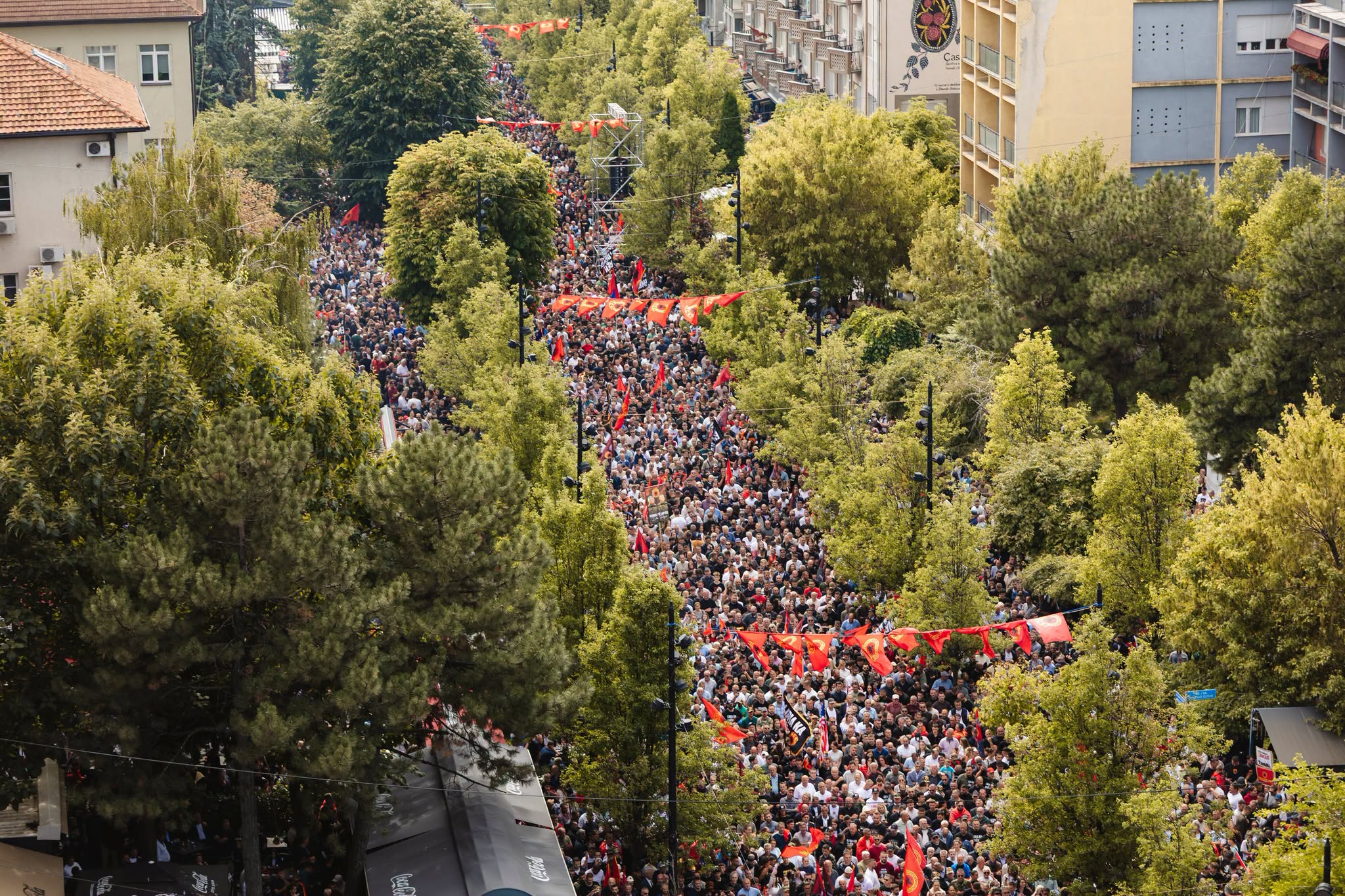 Marshi për Liri  i kthen  mediat e huaja në Prishtinë