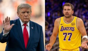 Donald Trump “godet” Mavericks për largimin e Luka Doncic