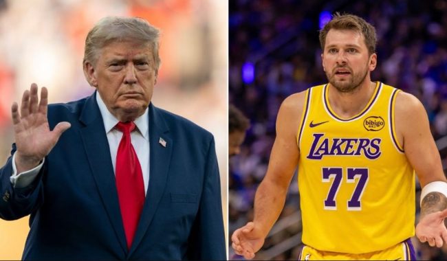 Donald Trump “godet” Mavericks për largimin e Luka Doncic