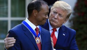 Donald Trump del në mbrojtje të Tiger Woods pas dënimit