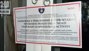 Mbyllen shtatë biznese në veri të Kosovës