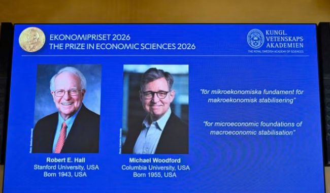 Çmimi Nobel për Ekonominë u jepet Robert E. Hall dhe Michael Woodford